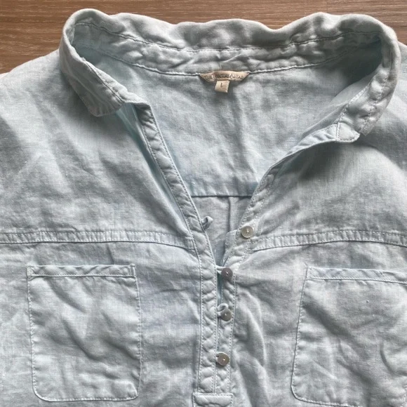 The Territory Ahead Light Blue Tunic - Picture 4 of 5